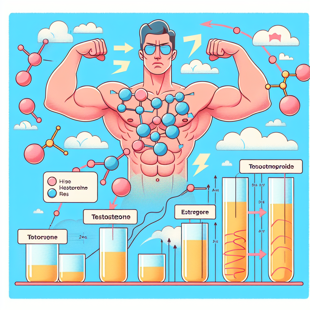 Effet du propionate de testostérone sur les taux d’œstrogènes Effet du propionate de testostérone sur les taux d'œstrogènes